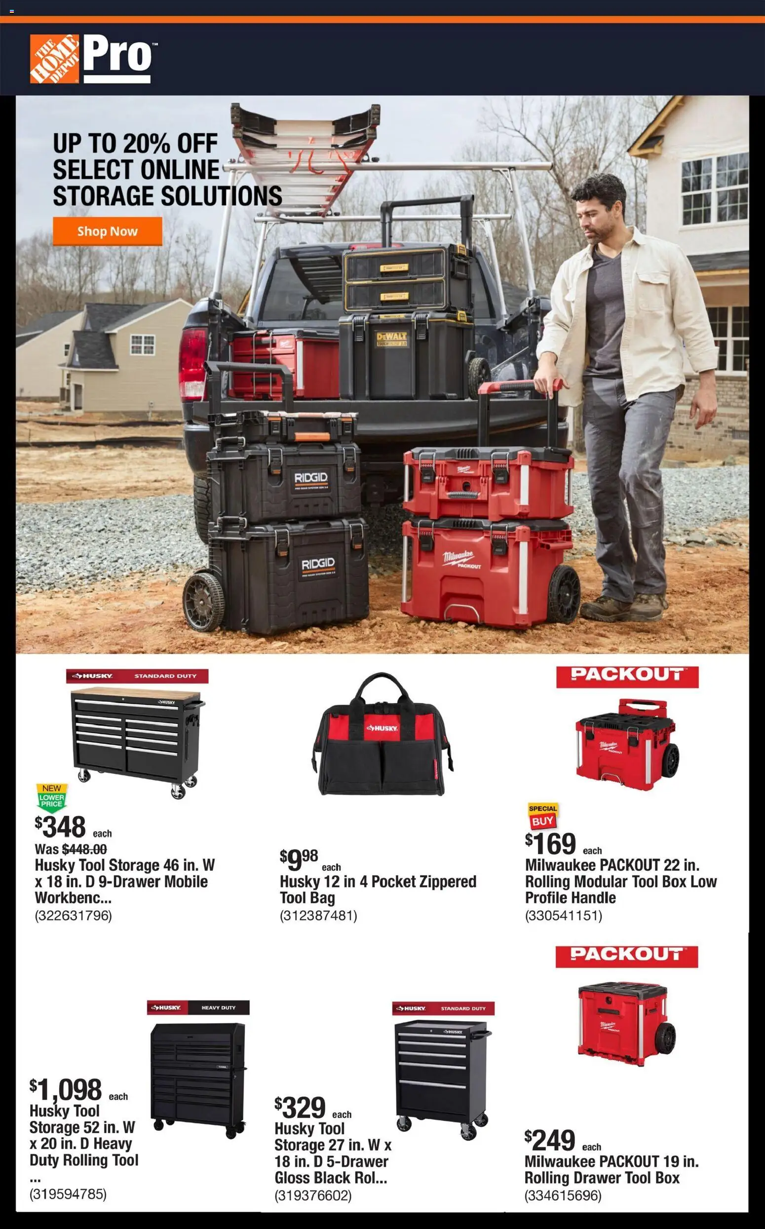 Home Depot Shop Pro Ad - IL - page 1- valid from 02/02/2026