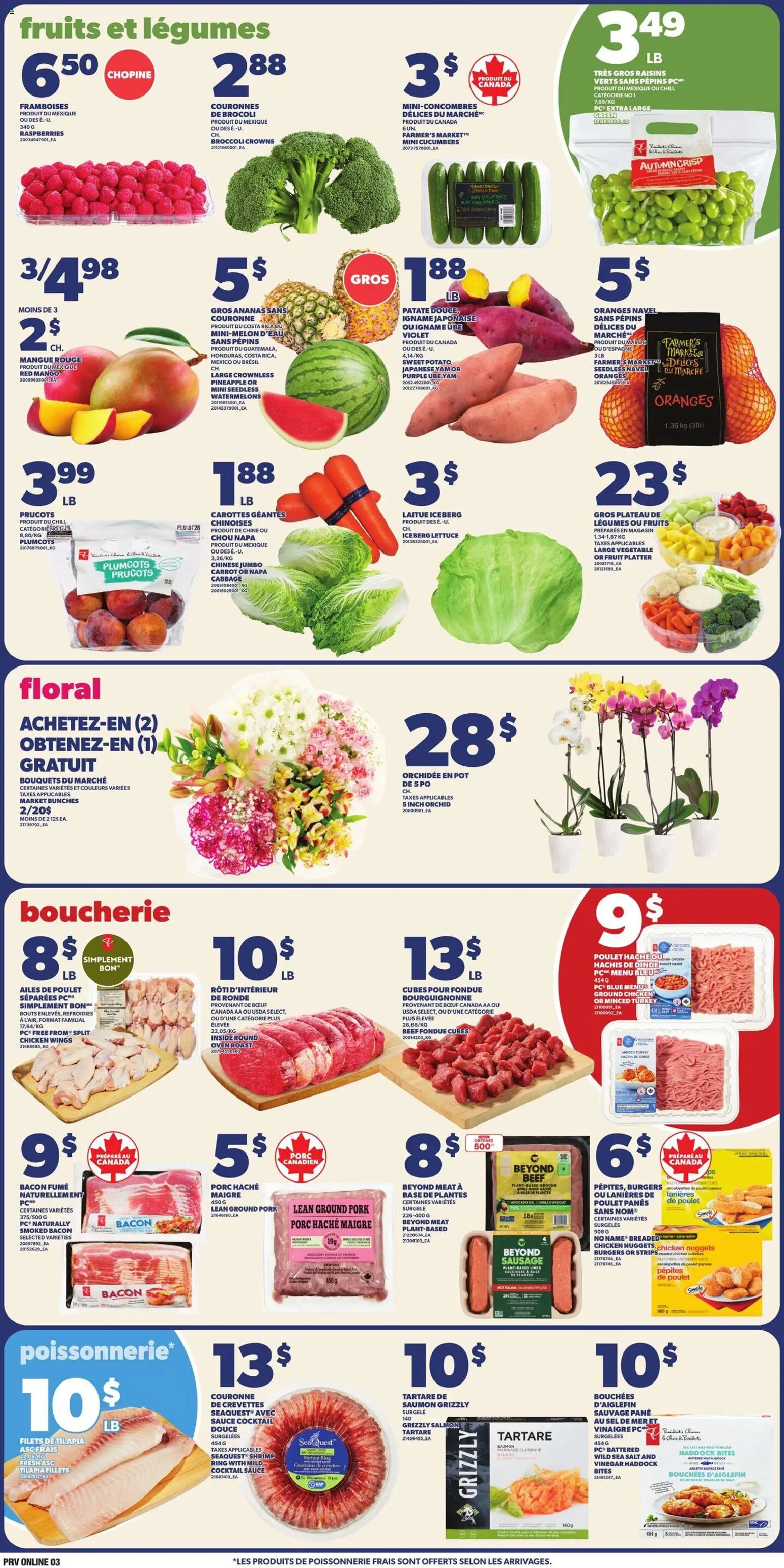 Provigo weekly flyer / circulaire - page 3- valid from Apr 16, 2026