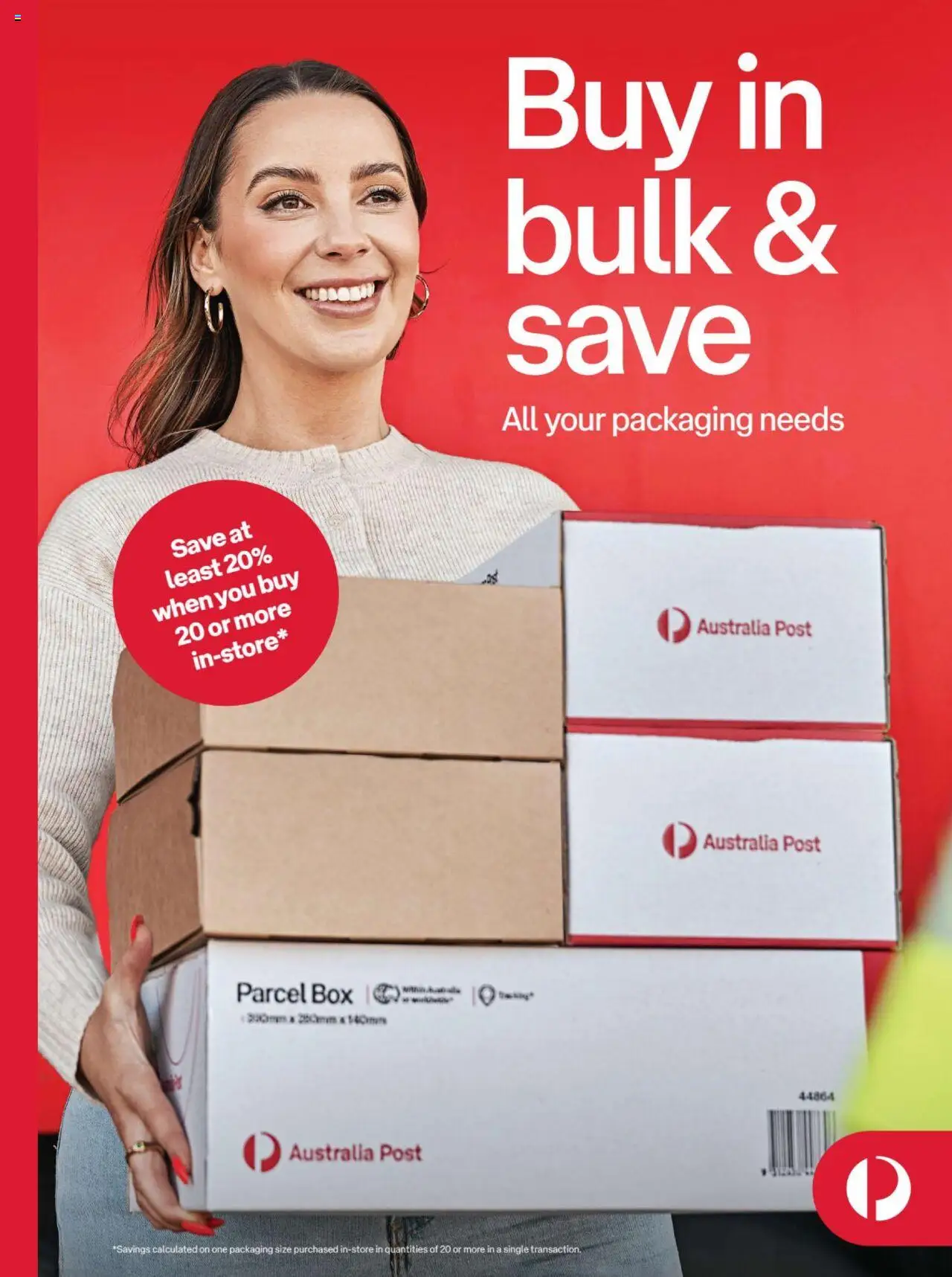 Australia Post  Catalogue  - page 1- valid from 18/02/2025