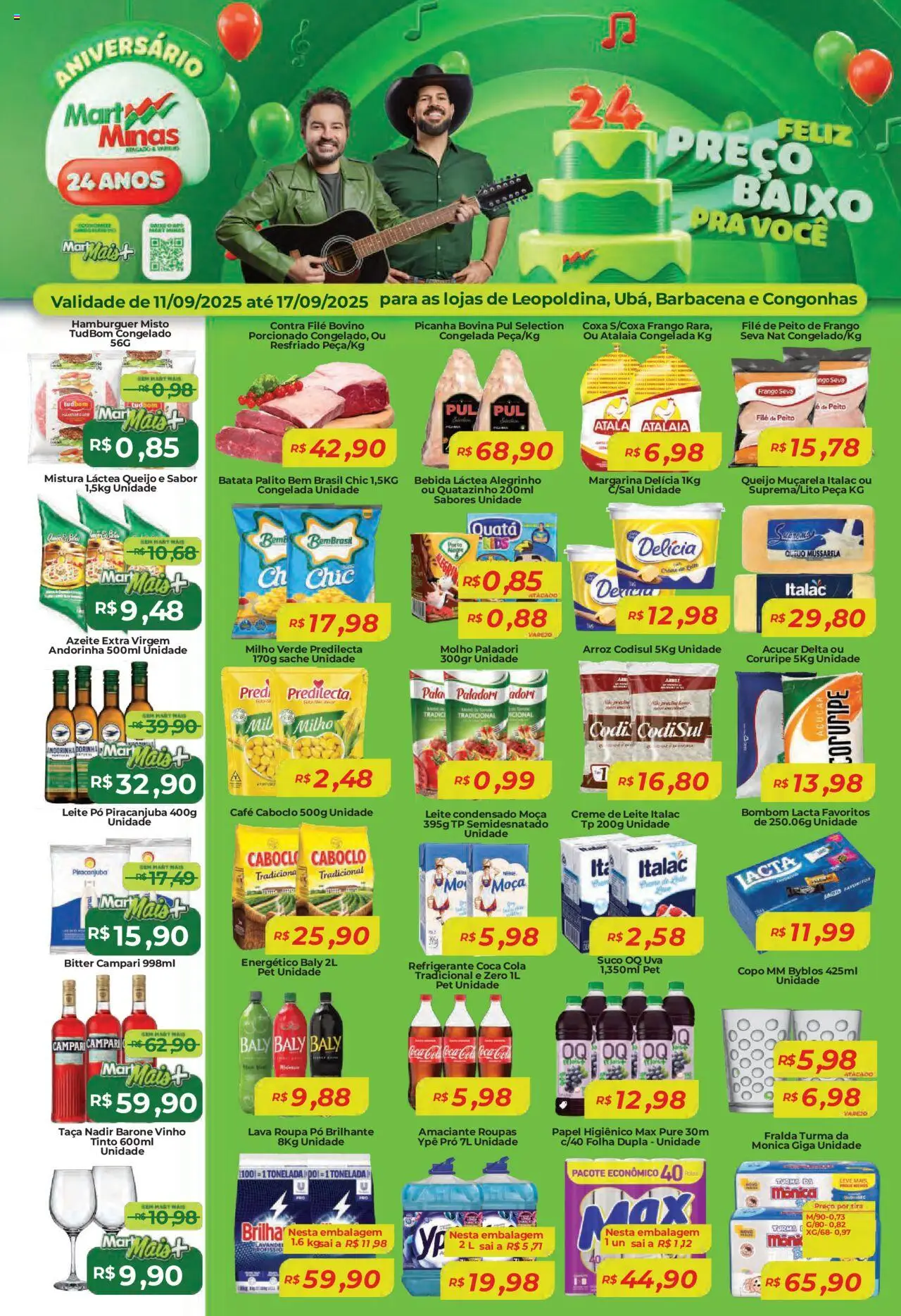 Mart Minas - Ofertas da semana - página 1- válido a partir de 11/09/2025
