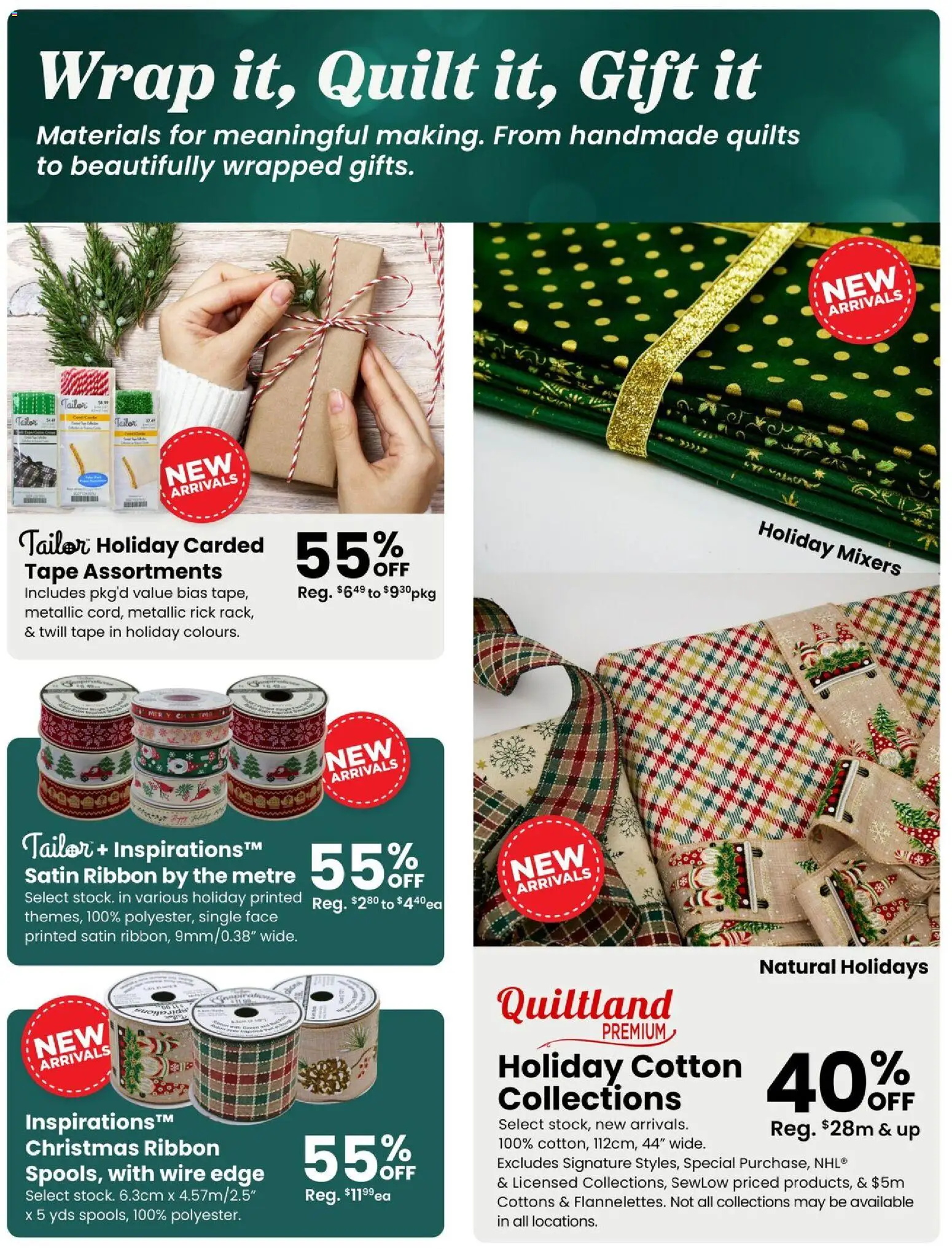 Fabricland flyer / circulaire - page 5- valid from Nov 1, 2025