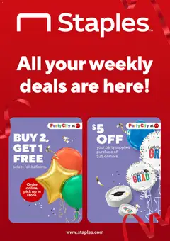 Preview Staples Weekly Ad valid from 04/19/2026