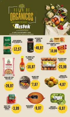 Pré-visualização Bistek Supermercados - Ofertas Feira de Orgânicos válida a partir de 17/10/2025