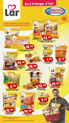 Pré-visualização Bramil Supermercados - Ofertas Lar válida a partir de 17/10/2025