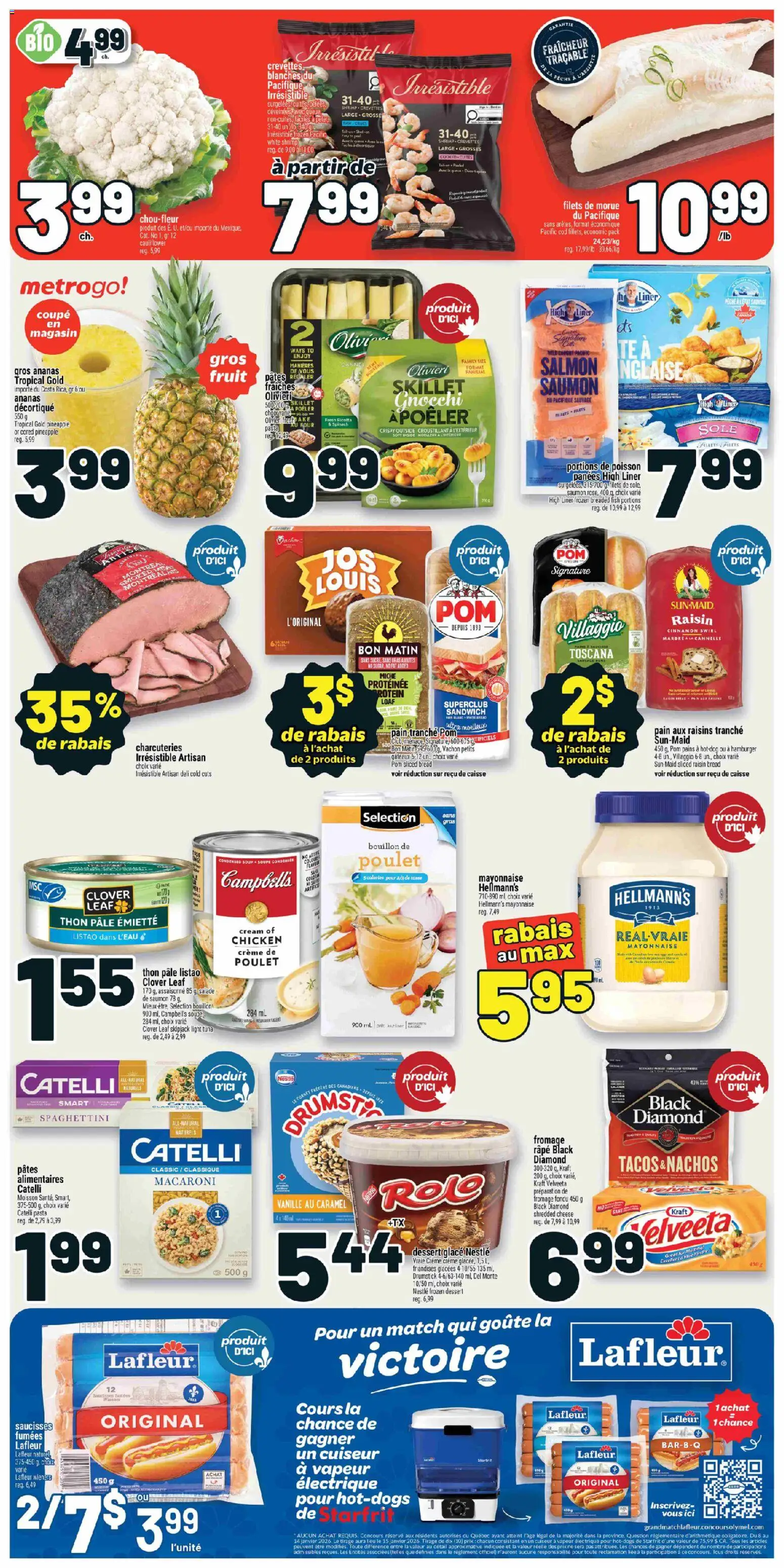 Metro weekly flyer / circulaire - page 2- valid from Jan 8, 2026