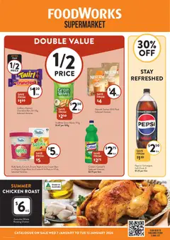 Foodworks catalogue preview - valid from 07/01/2026