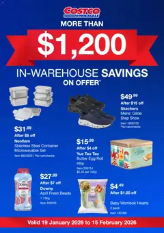 Costco catalogue preview - valid from 19/01/2026