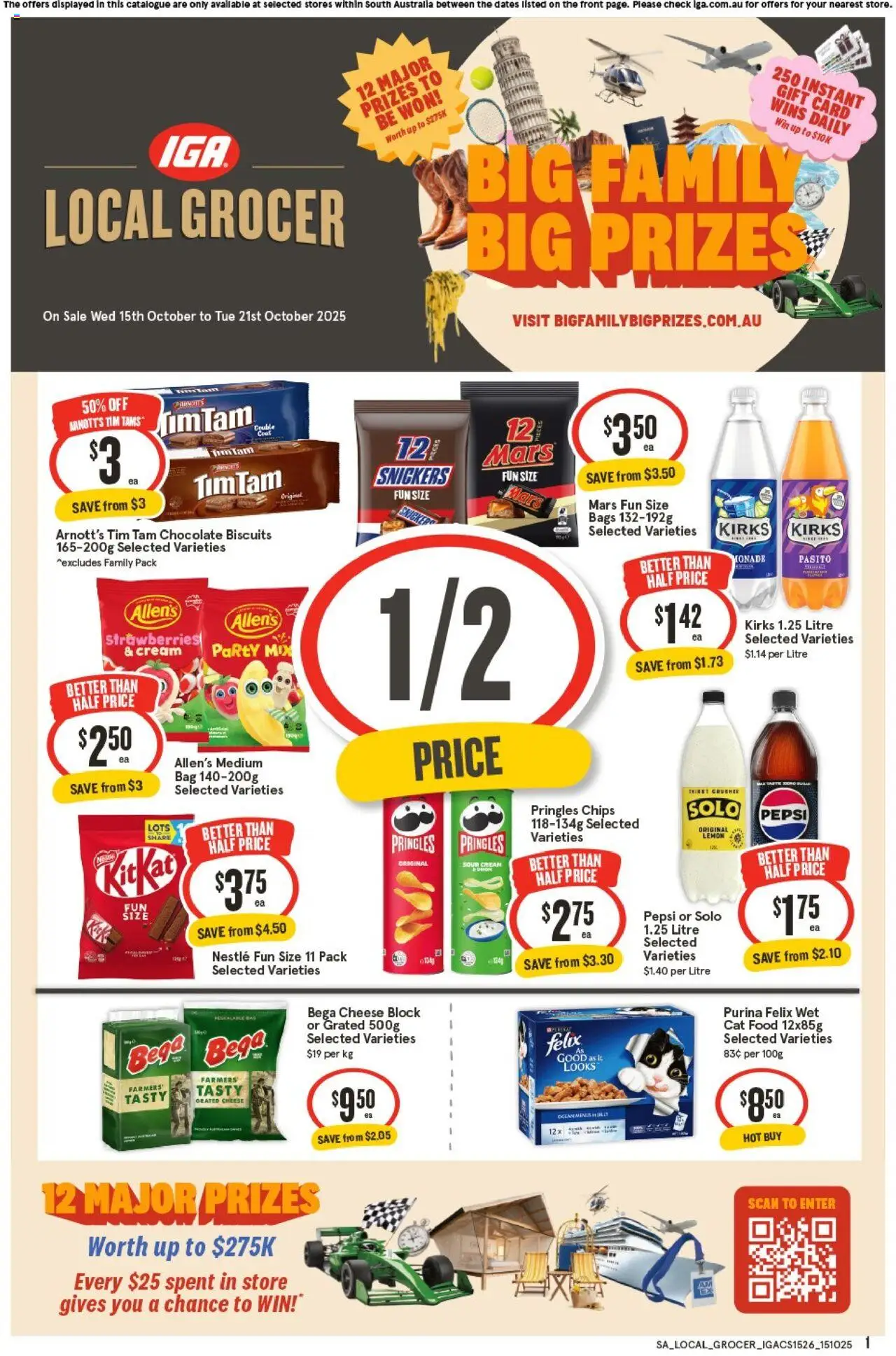 IGA Local Grocer SA - page 1- valid from 15/10/2025