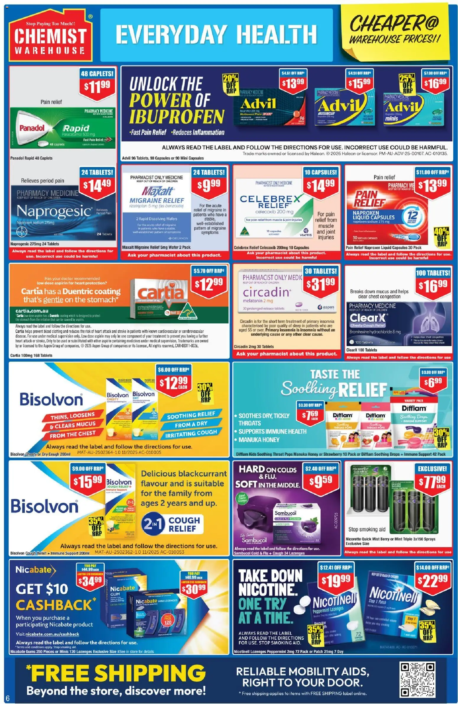 Chemist Warehouse Catalogue - page 6- valid from 26/02/2026