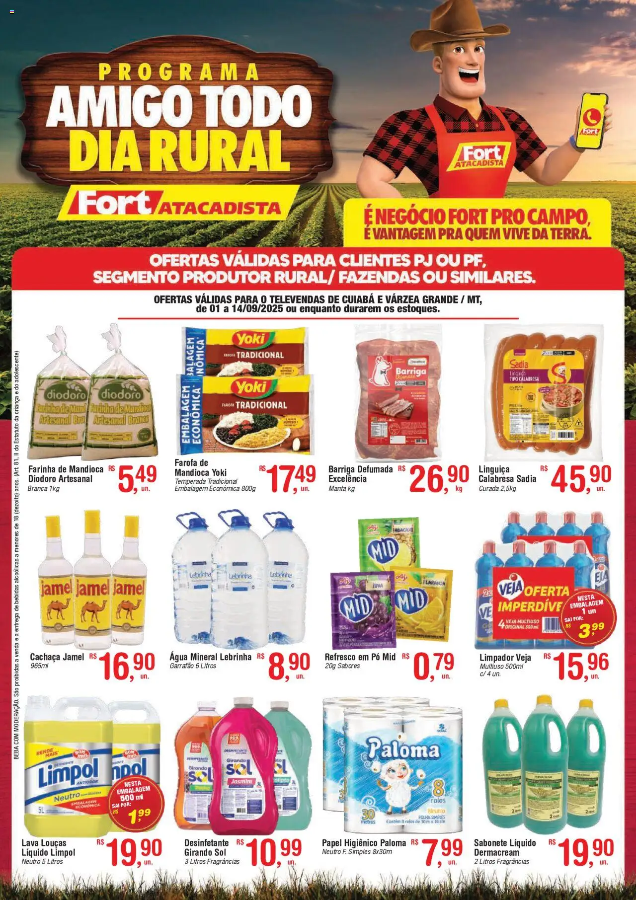 Fort Atacadista - Ofertas Rural - página 1- válido a partir de 01/09/2025
