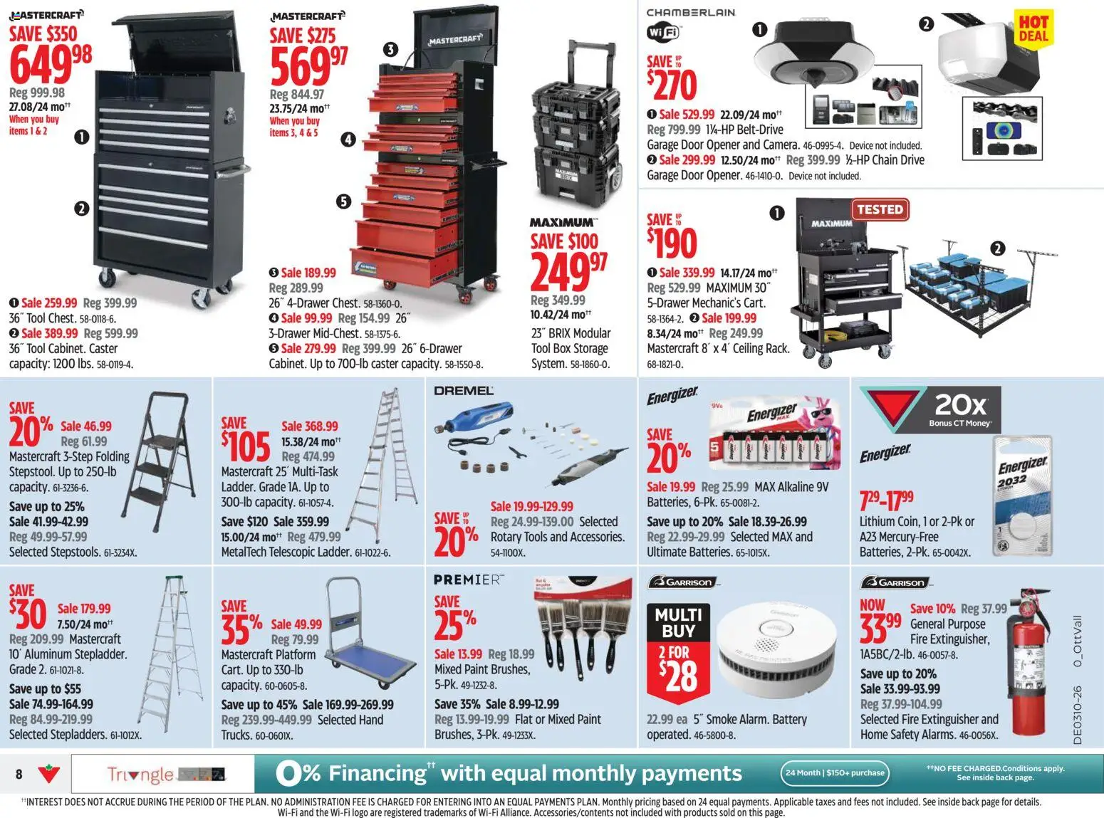 Canadian Tire weekly flyer - page 8- valid from Mar 5, 2026