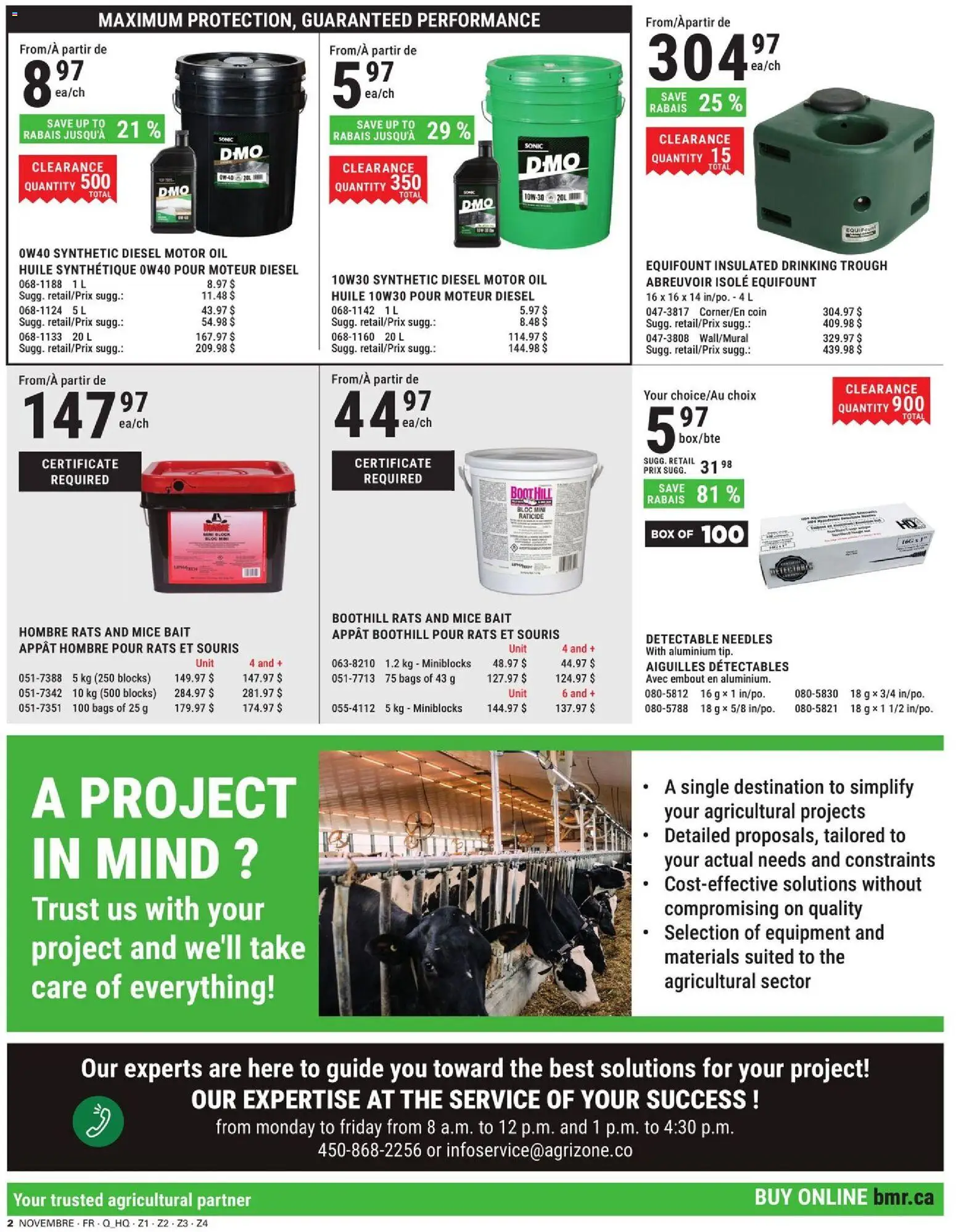 BMR flyer - Agrizone  - page 2- valid from Nov 6, 2025