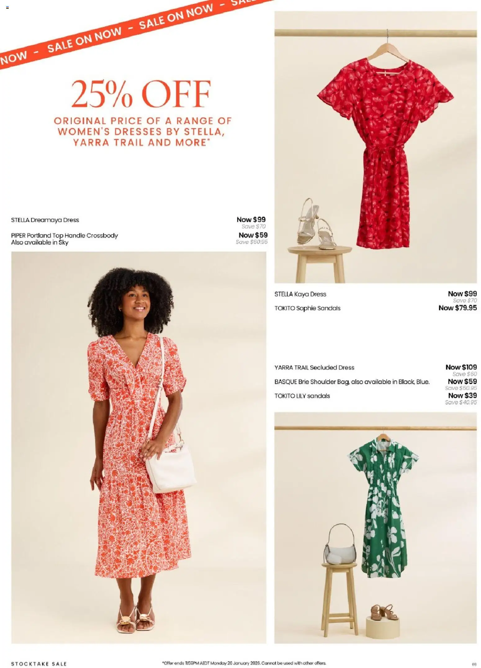 Myer - Stocktake Sale - page 3- valid from 05/01/2026