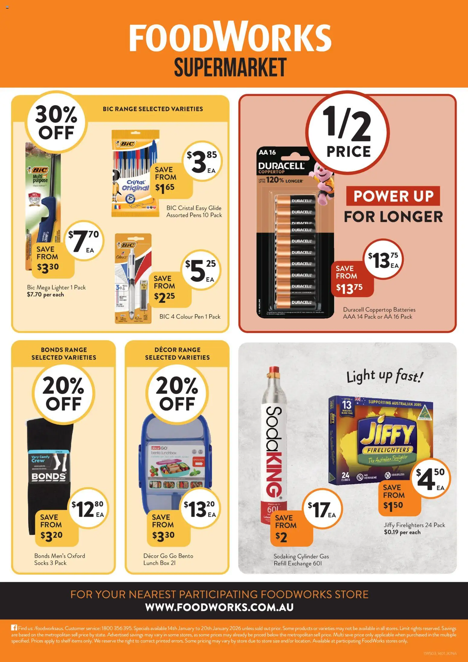 Foodworks Catalogue NSW - page 30- valid from 13/01/2026