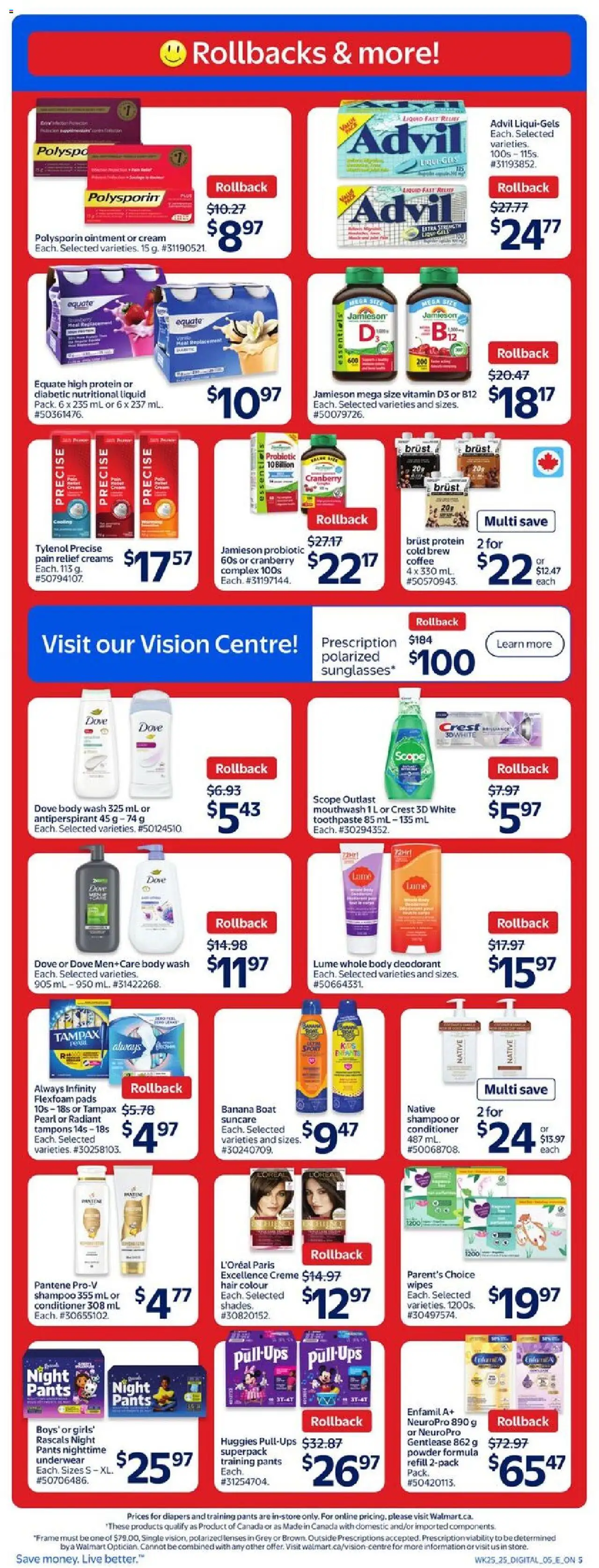 Walmart weekly flyer - page 10- valid from Jul 17, 2025