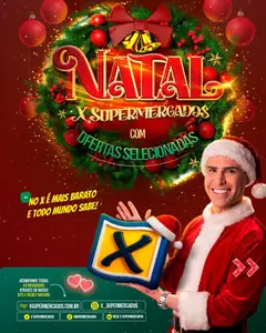 Pré-visualização X Supermercados - Ofertas da semana válida a partir de 15/12/2025