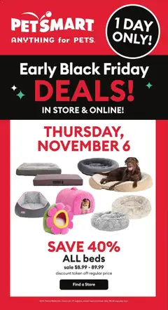 Preview Petsmart - Black Friday  valid from Nov 6, 2025