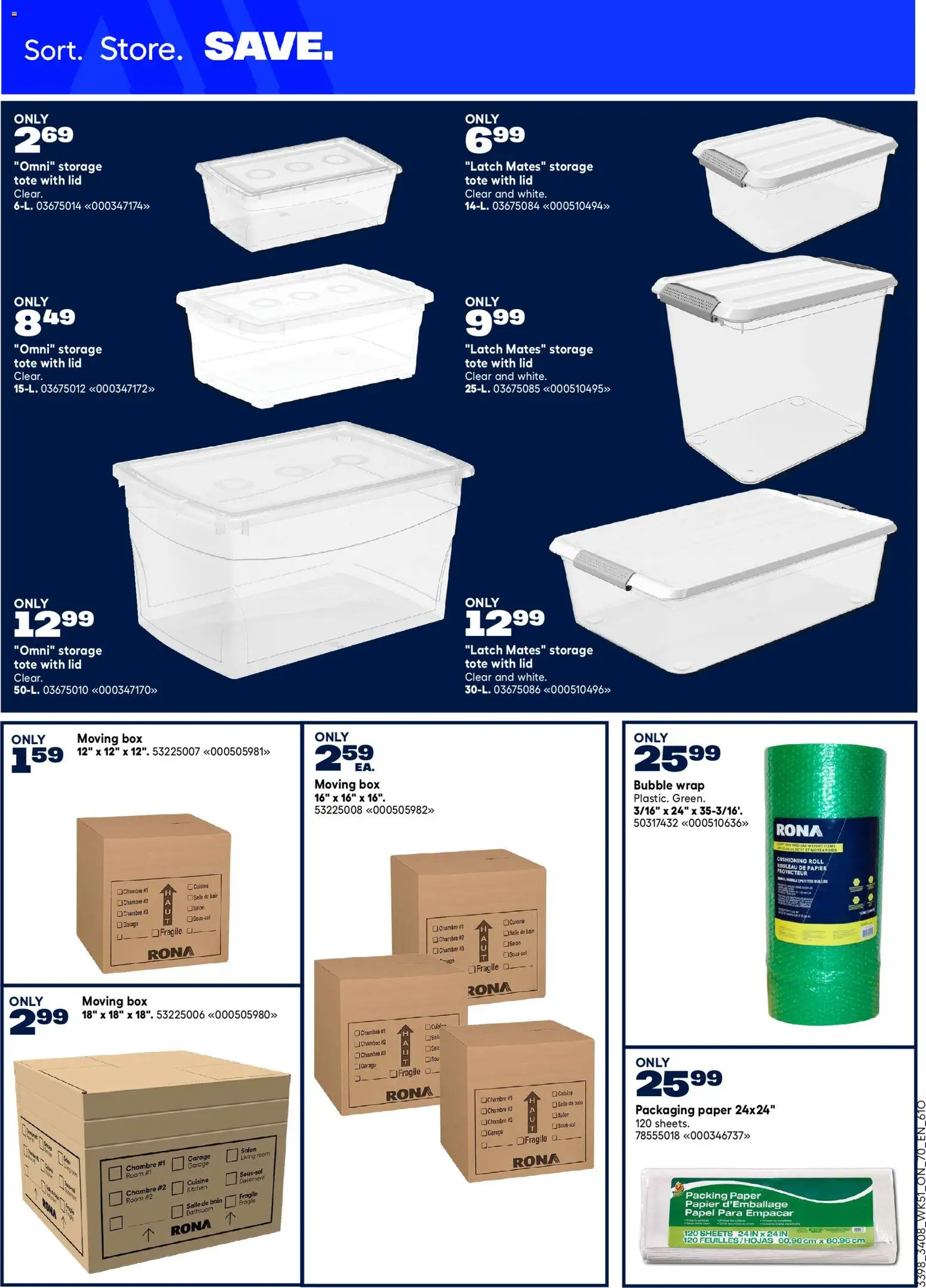 Rona weekly flyer - page 3- valid from Jan 15, 2026