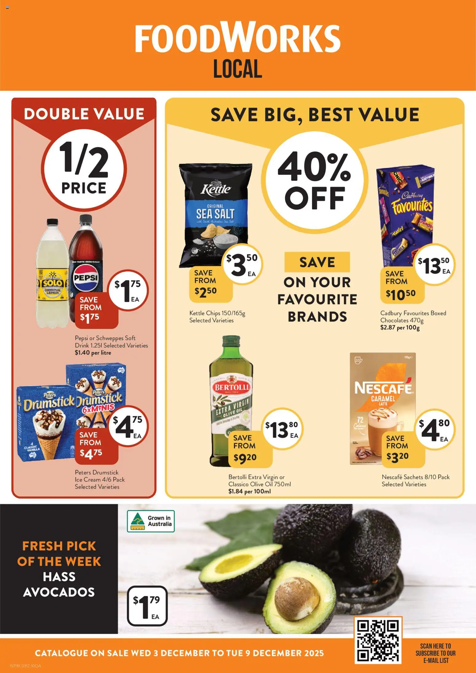 Foodworks Catalogue QLD - page 1- valid from 03/12/2025