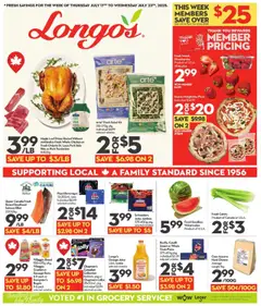 Preview Longo's weekly flyer / circulaire valid from Jul 17, 2025
