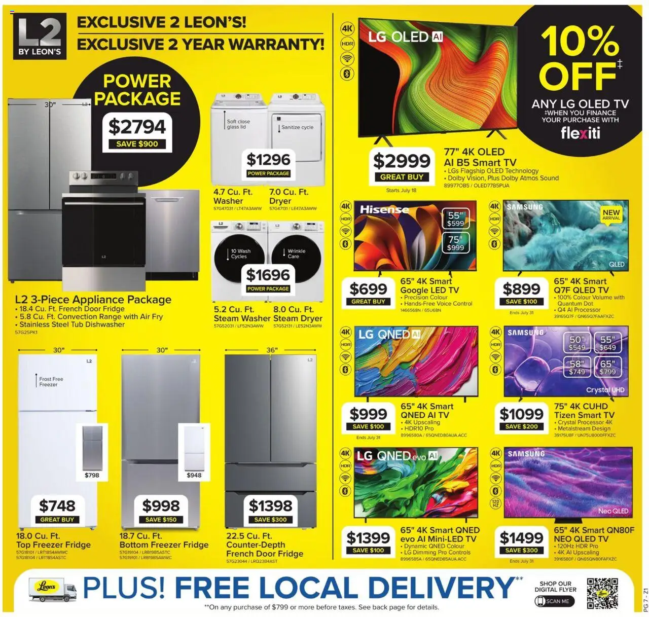 Leon's weekly flyer / circulaire - page 7- valid from Jul 17, 2025
