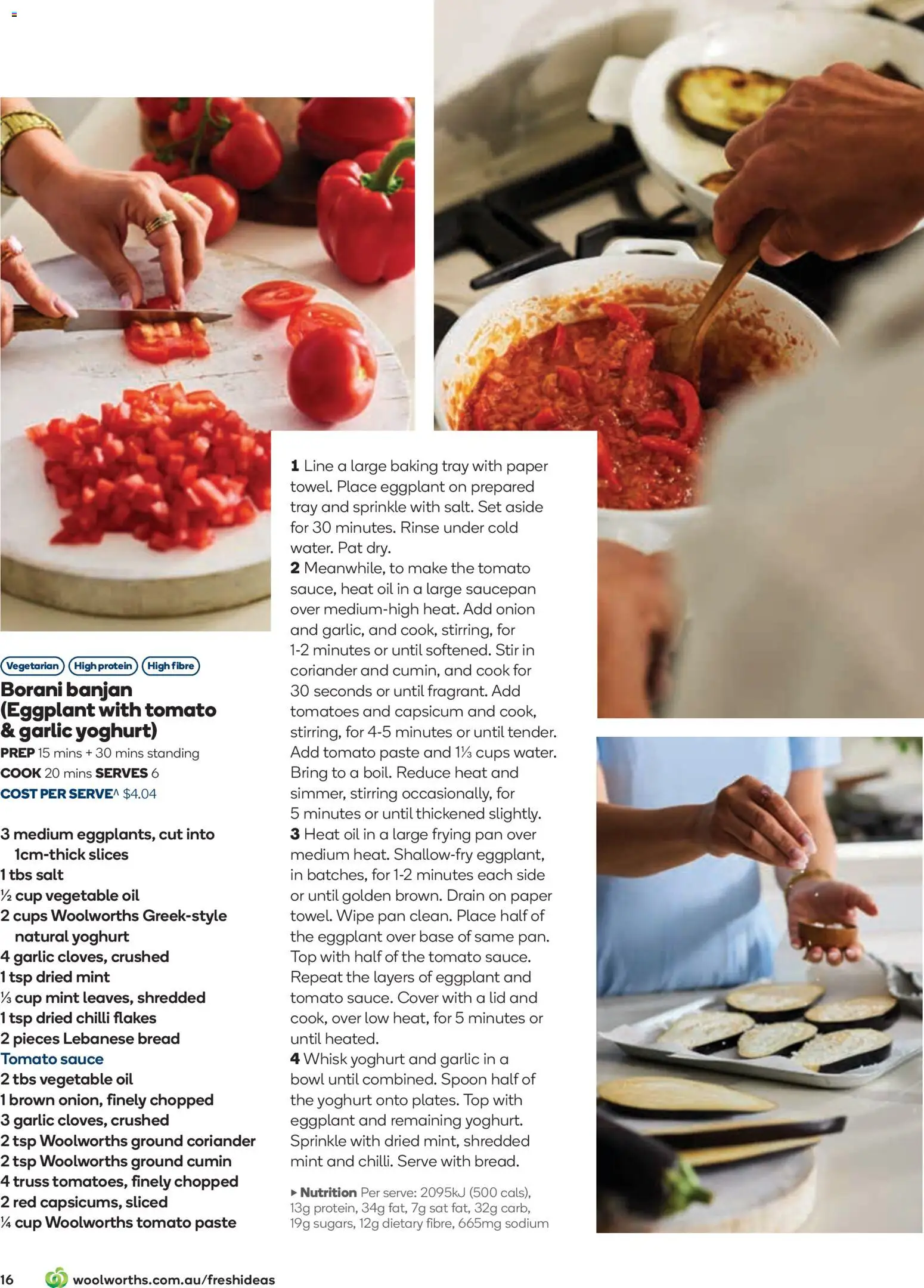 Woolworths Fresh Ideas Magazine - page 16- valid from 14/01/2026