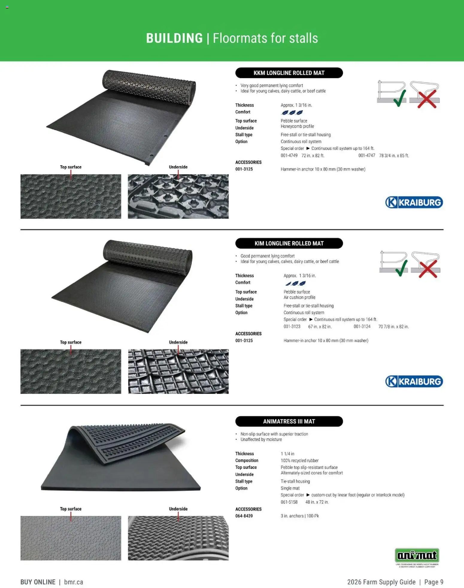 BMR - Agrizone - 2026 Farm Supply Guide - page 9- valid from Jan 9, 2026
