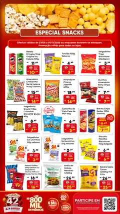 Pré-visualização Semar Supermercado - Ofertas Snacks válida a partir de 27/09/2025