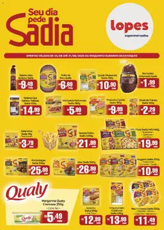 Pré-visualização Lopes Supermercados - Ofertas BRF válida a partir de 25/08/2025