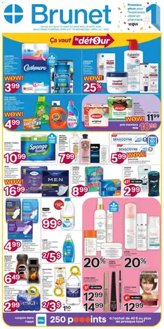 Preview Brunet weekly flyer / circulaire valid from Apr 23, 2026