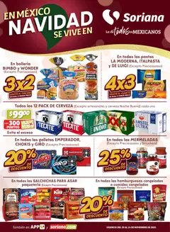 Soriana - Fin de Semana Híper: Tijuana, Mexicali, Ensenada, San Luis Río Colorado y Tecate válido desde 20/11/2025