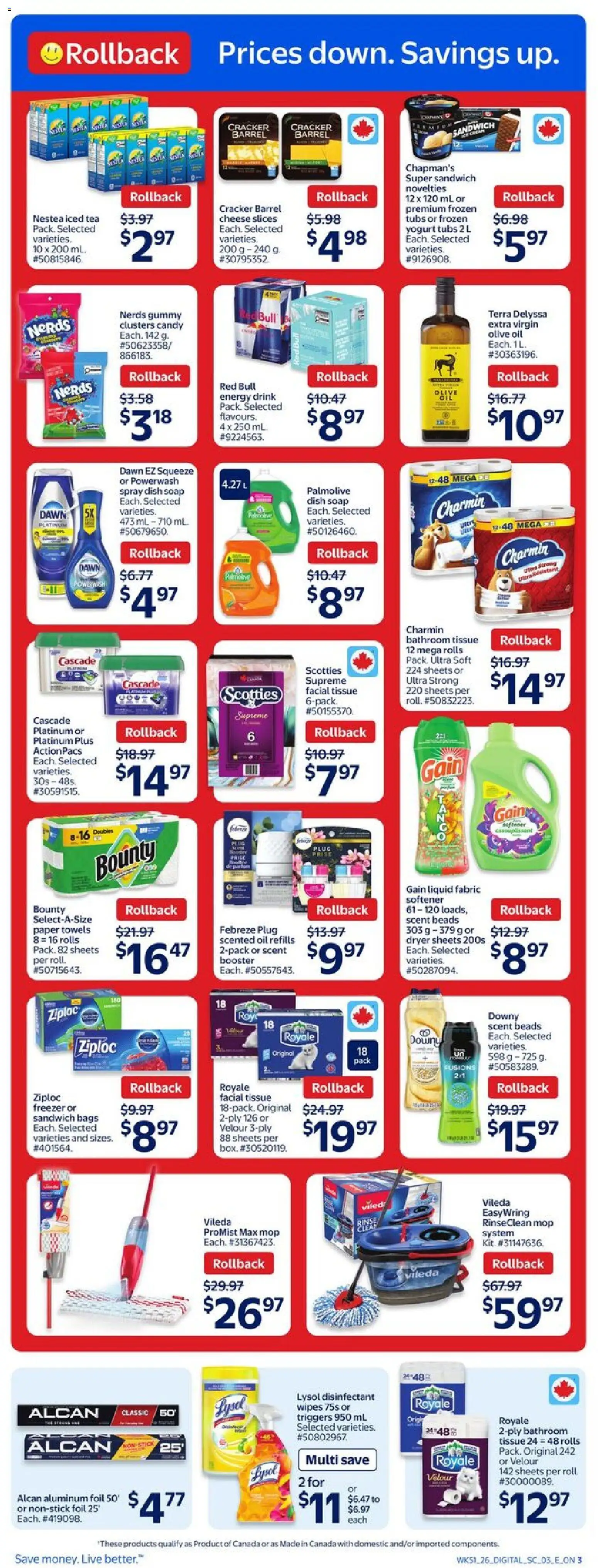 Walmart weekly flyer - page 4- valid from Jan 15, 2026
