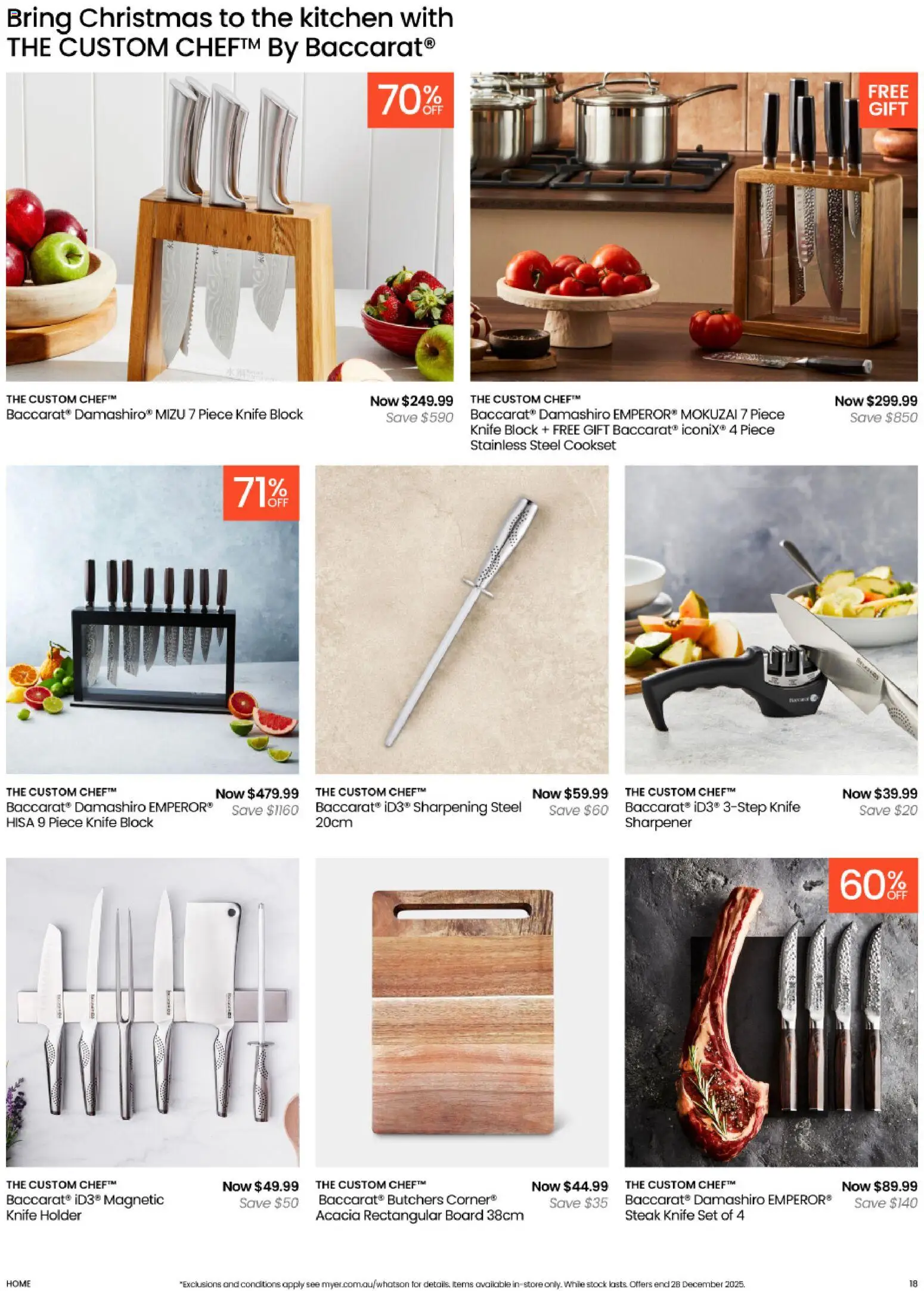 Myer Catalogue Home & Living Essentials  - page 18- valid from 11/11/2025