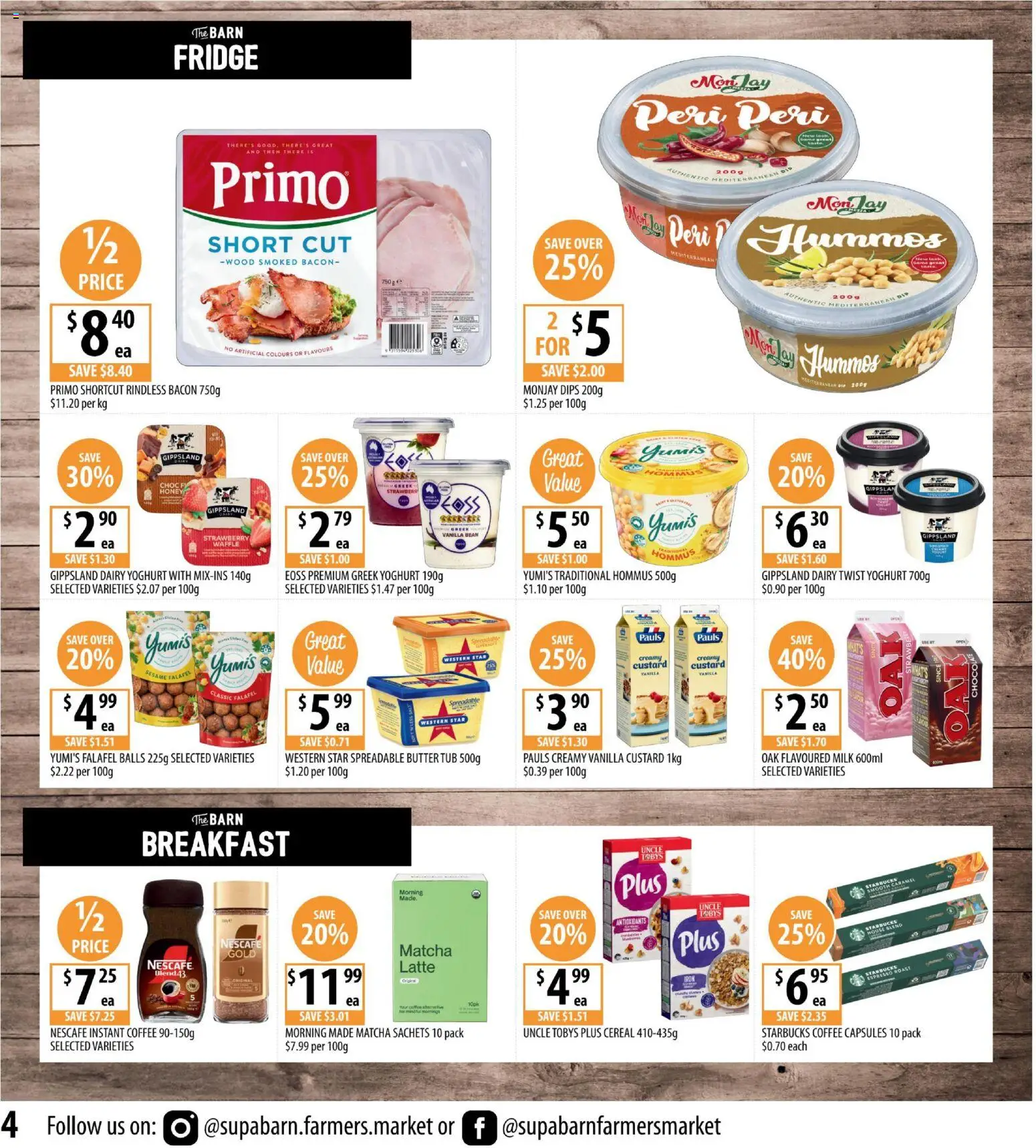 Supabarn  Catalogue  - page 4- valid from 12/11/2025