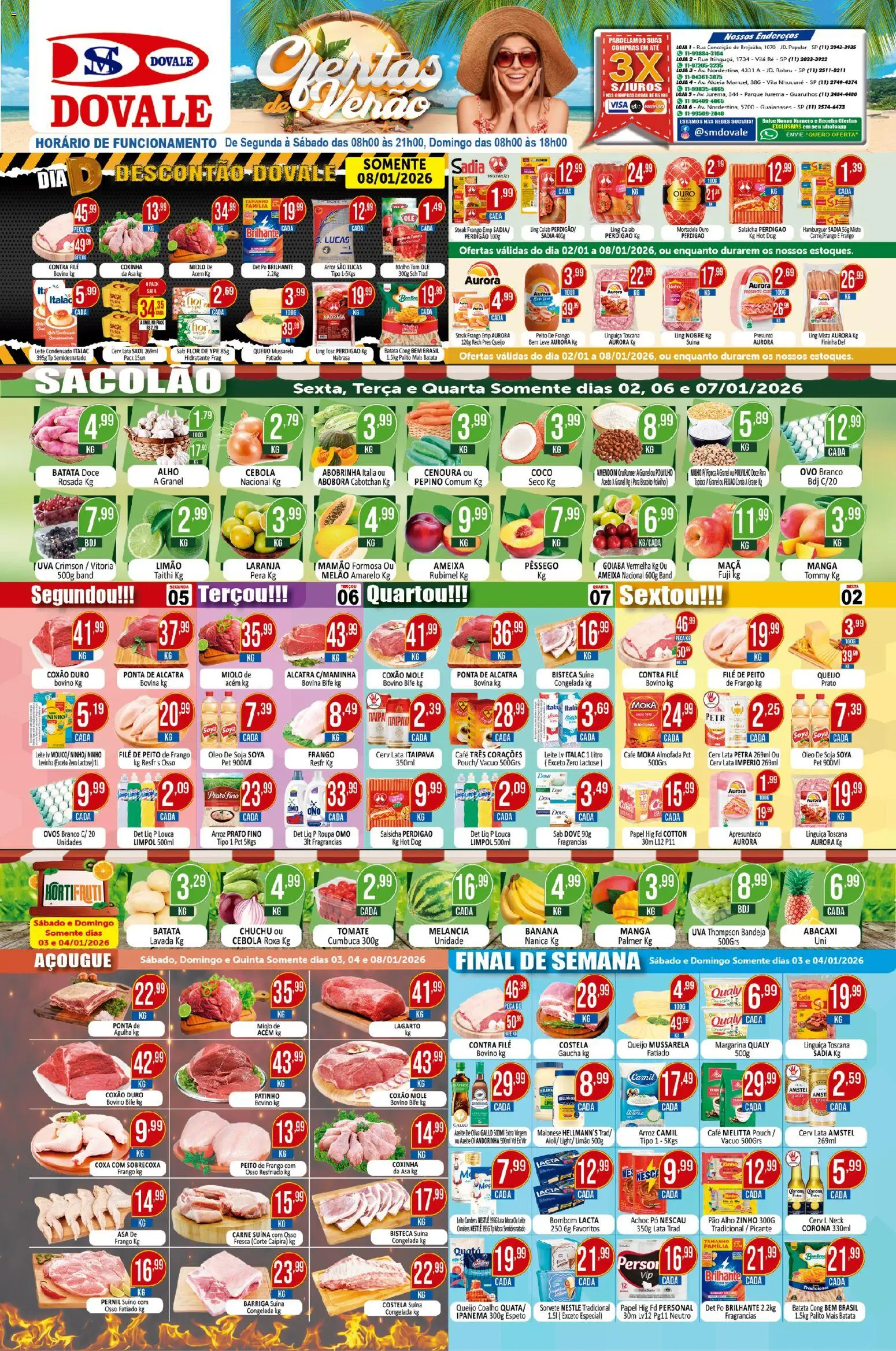 Dovale - Ofertas da semana - página 1- válido a partir de 02/01/2026
