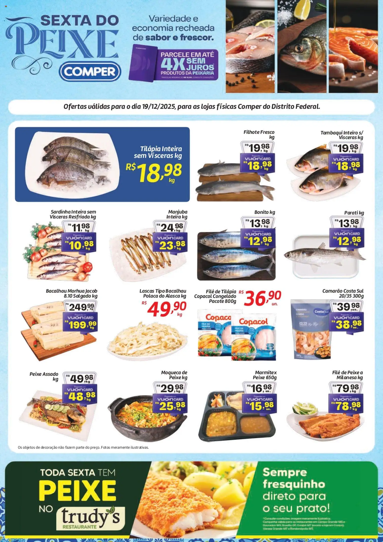 Comper - Ofertas Sexta do Peixe - página 1- válido a partir de 19/12/2025
