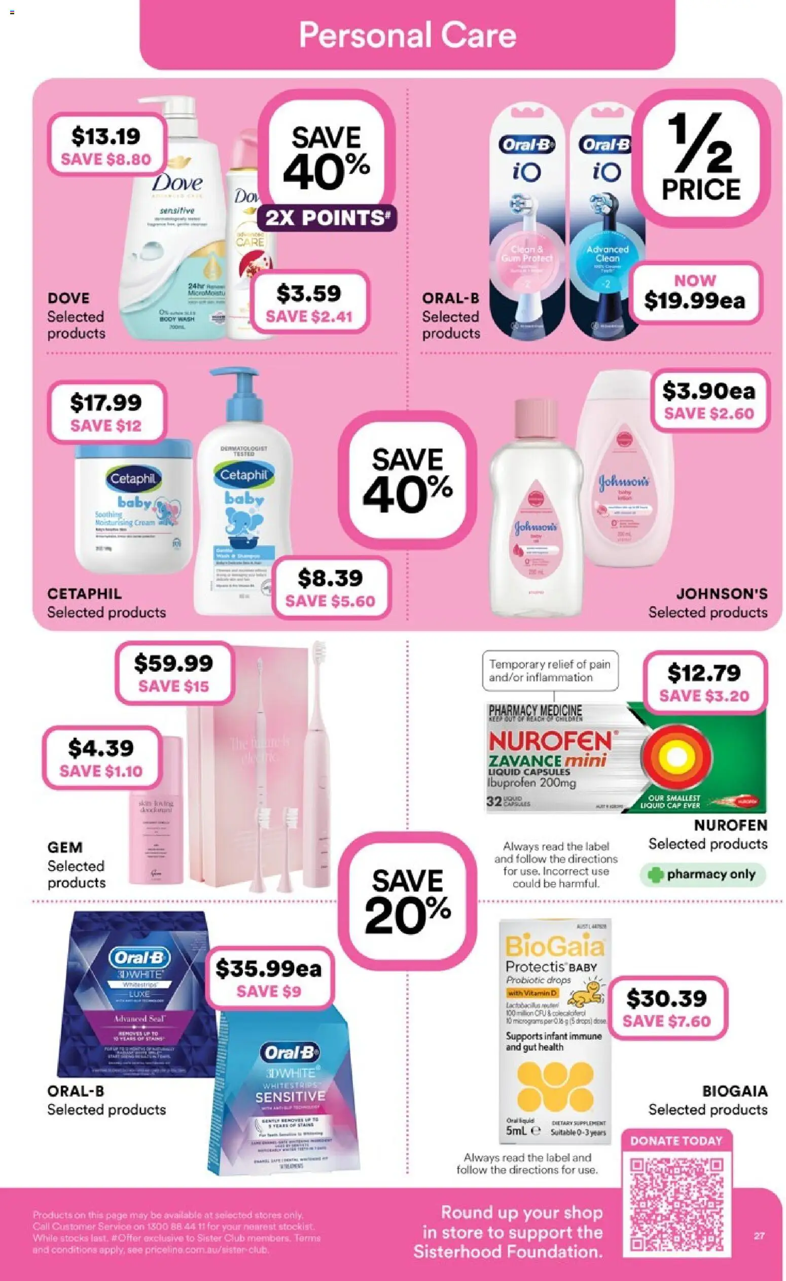 Priceline Pharmacy catalogue  - page 27- valid from 05/03/2026
