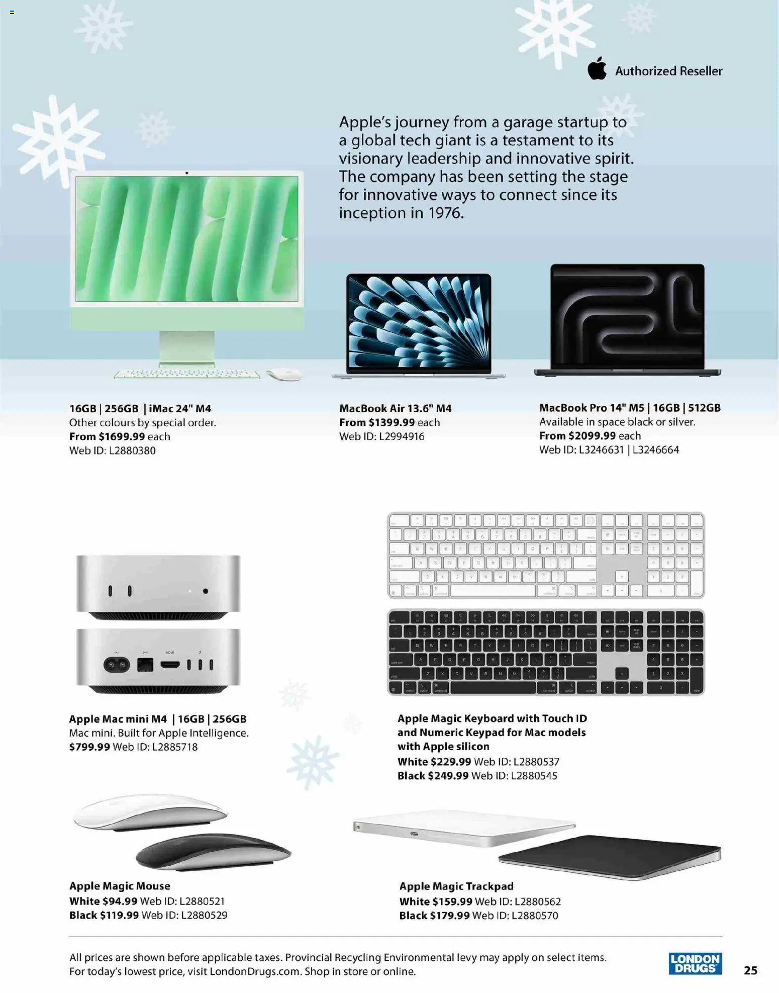 London Drugs - Specialty Christmas Catalogue - page 25- valid from Nov 12, 2025