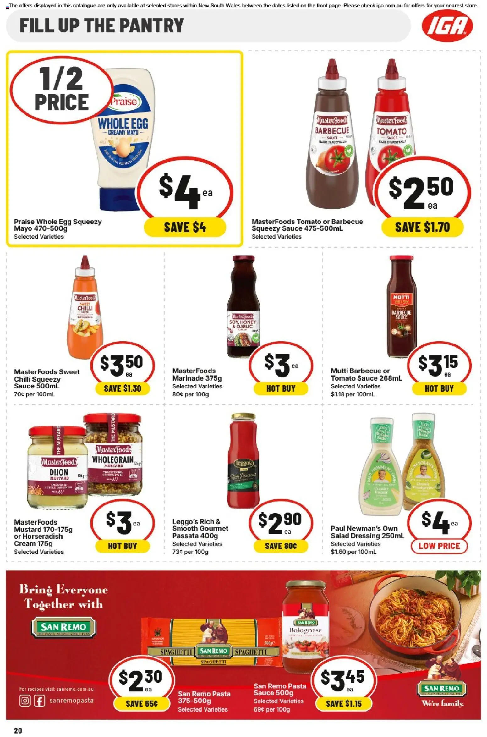 IGA Catalogue NSW - page 19- valid from 14/01/2026