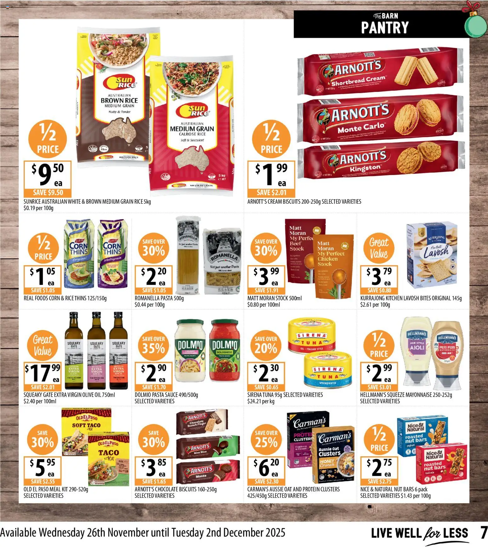 Supabarn  Catalogue  - page 7- valid from 26/11/2025