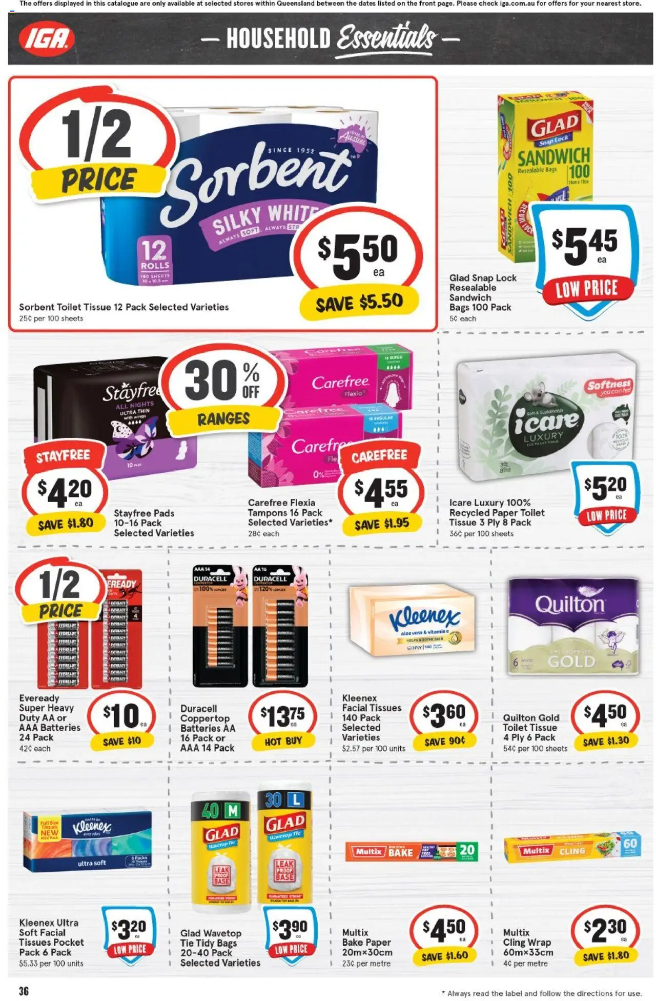 IGA Catalogue QLD - page 38- valid from 16/07/2025