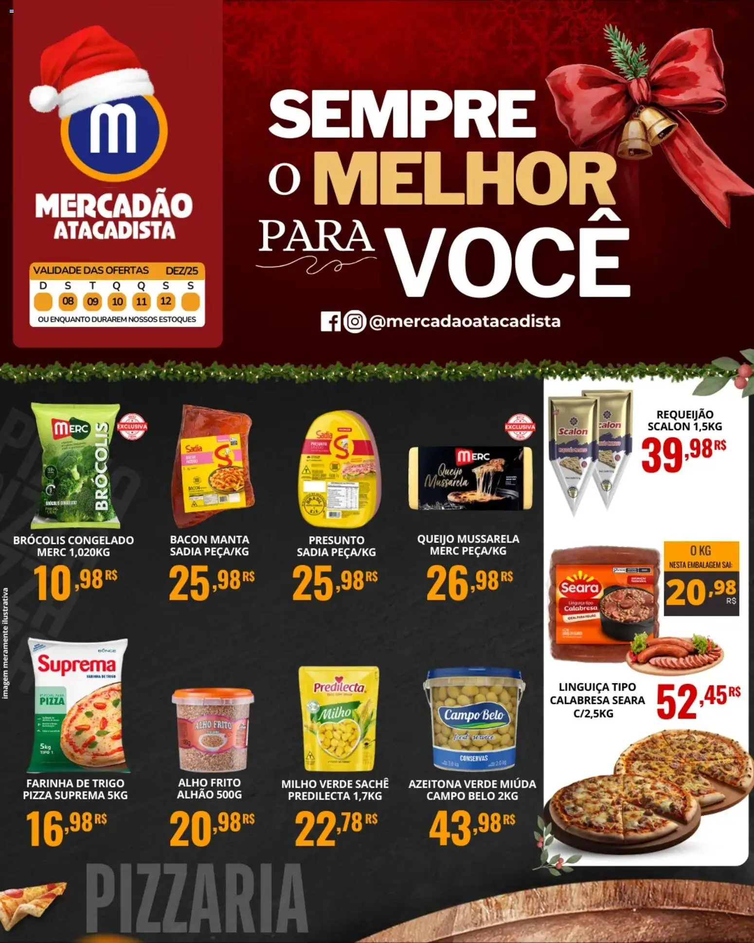 Mercadão Atacadista - Ofertas da semana - página 1- válido a partir de 08/12/2025

