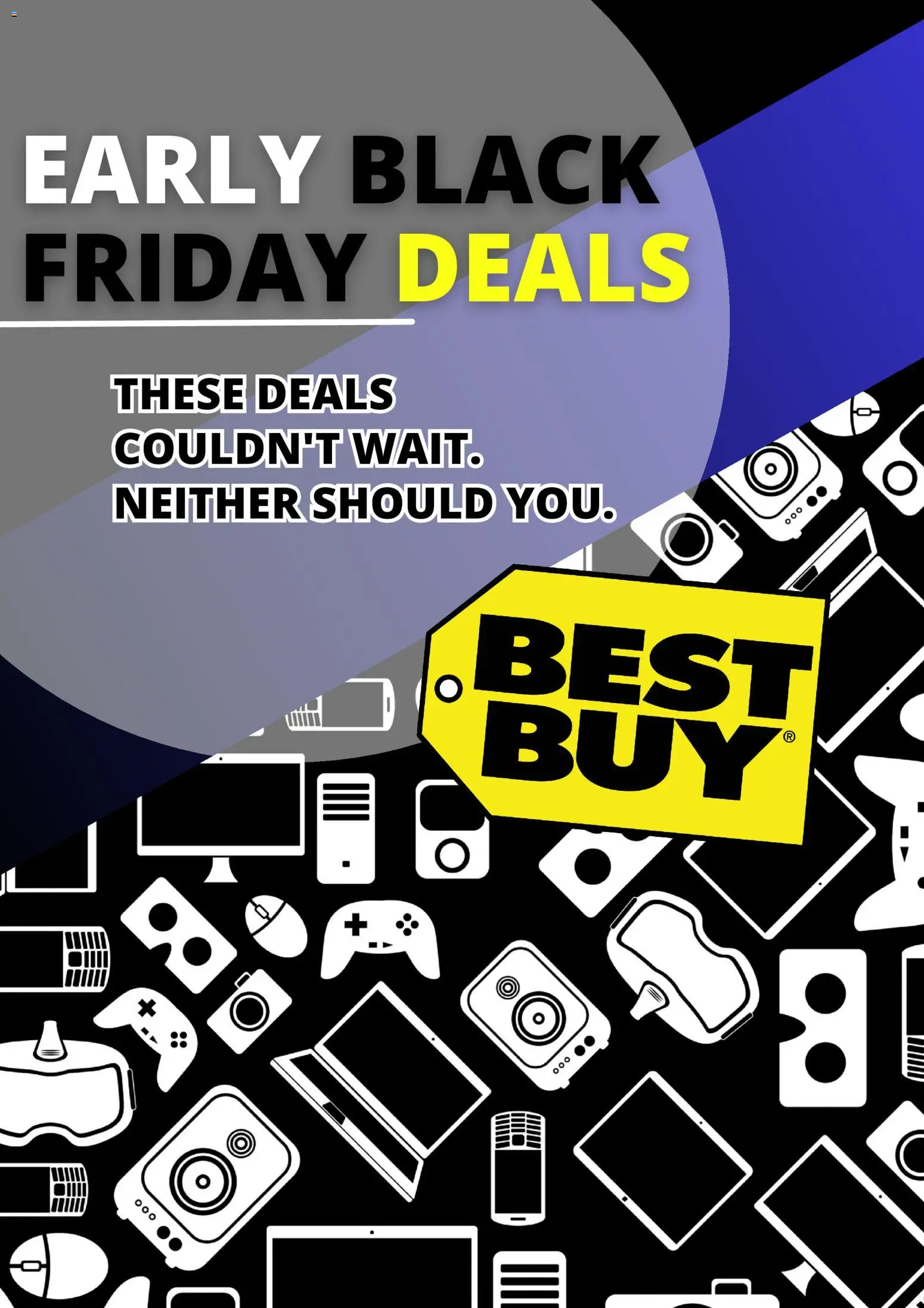Best Buy - Black Friday  - page 1- valid from Nov 3, 2025