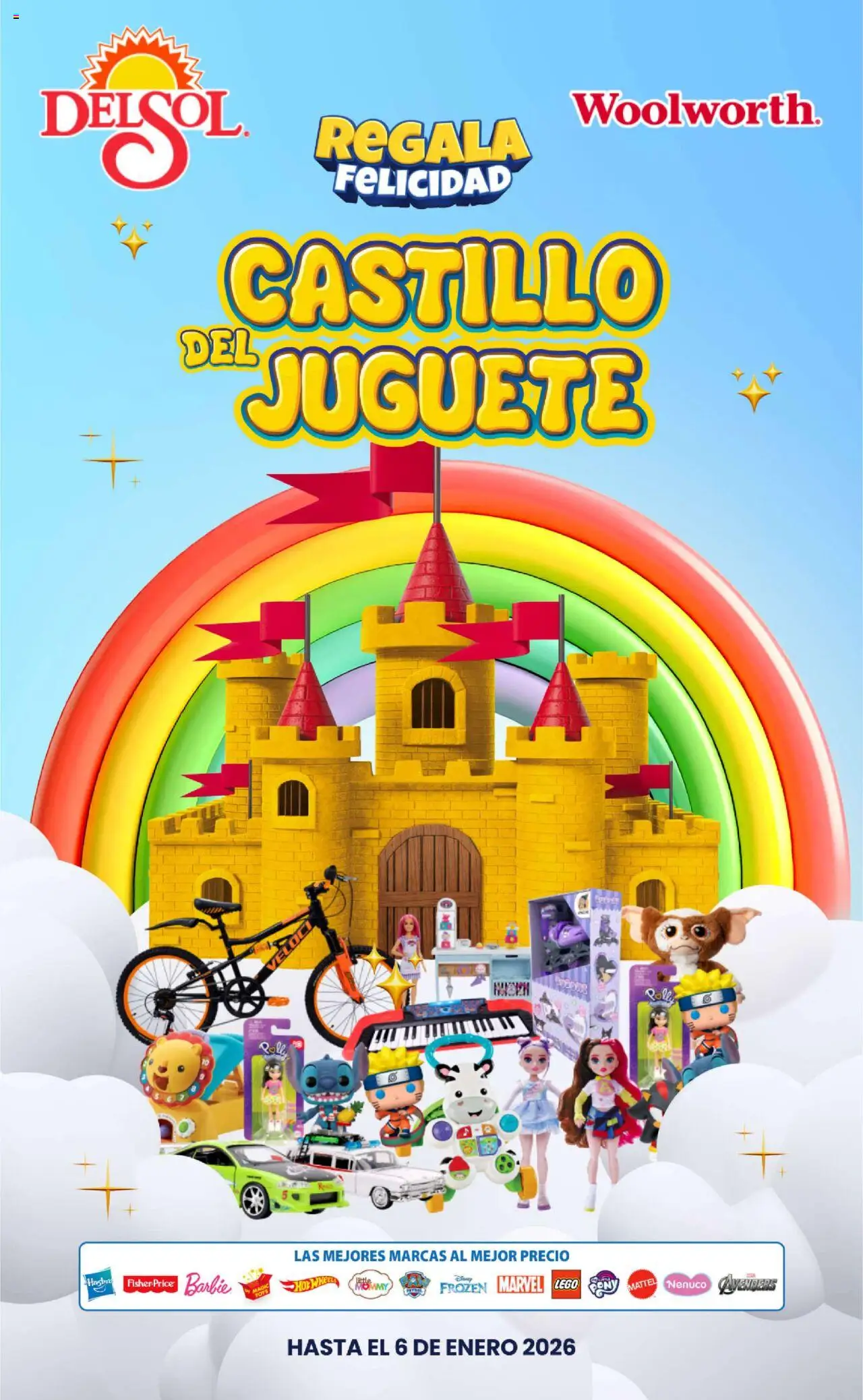 Del Sol y Woolworth - Catálogo Castillo Del Juguete - página 1- válido desde 07/10/2025