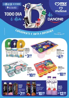 Pré-visualização Mateus - Ofertas Especial Danone  válida a partir de 05/09/2025