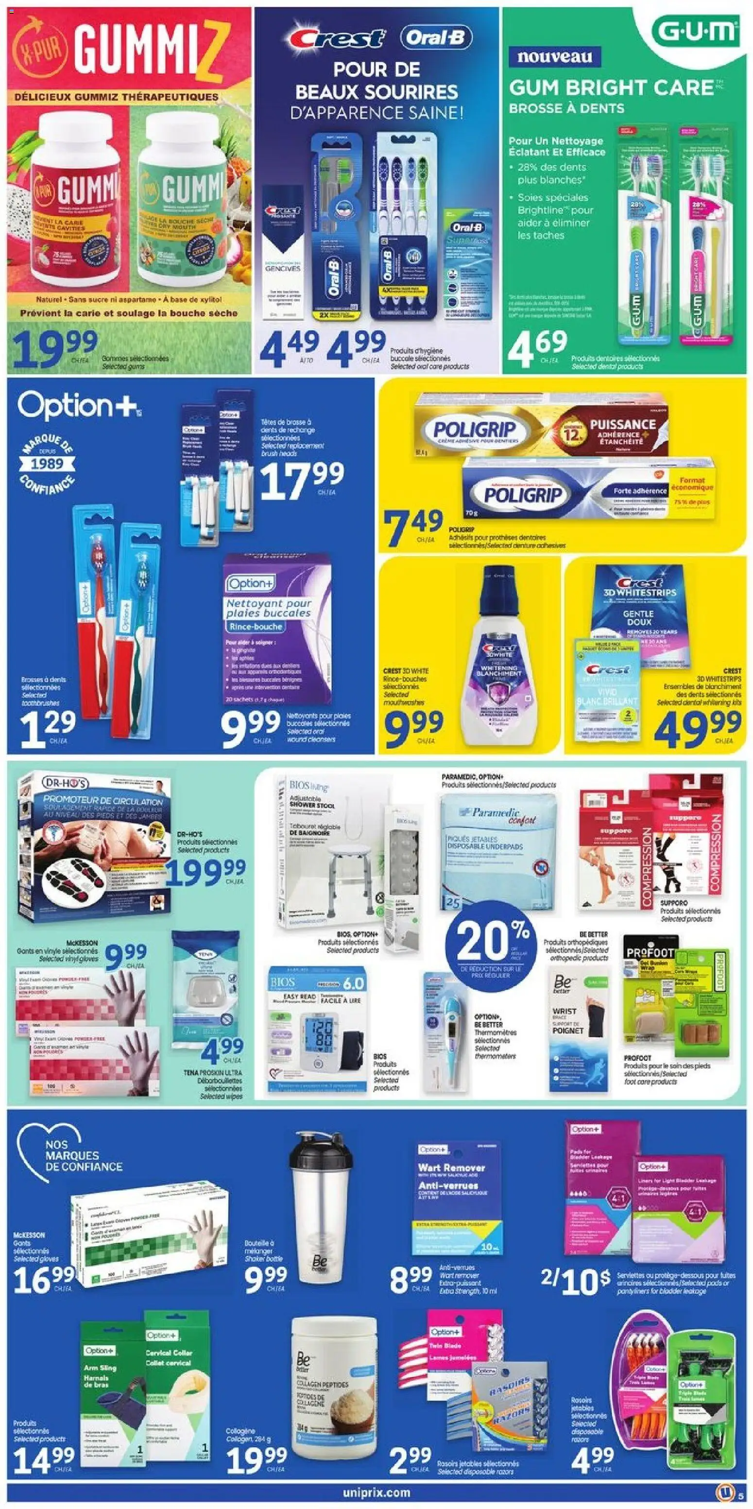 Uniprix weekly flyer / circulaire - page 6- valid from Mar 5, 2026