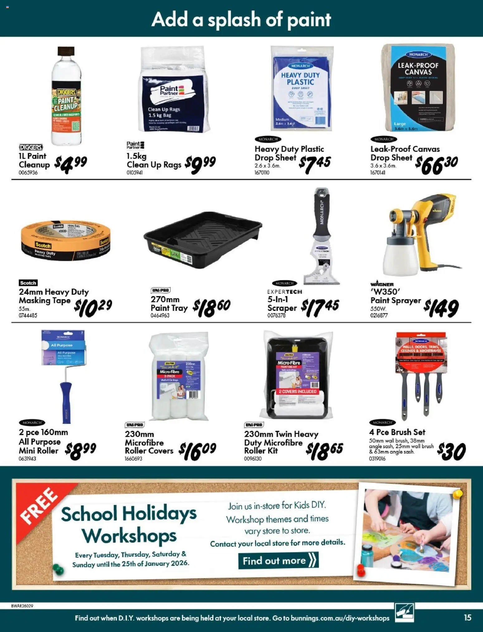 Bunnings Warehouse Summer Fun Summer Done Catalogue - page 15- valid from 07/01/2026
