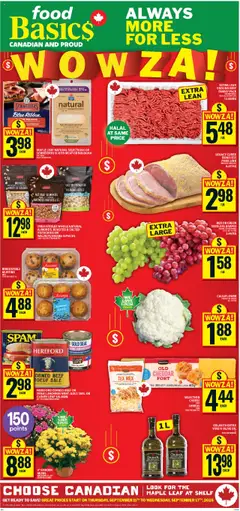 Preview Food Basics weekly flyer / circulaire valid from Sep 11, 2025