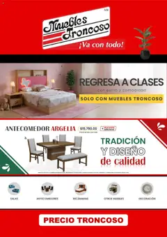 Muebles Troncoso - Catálogo válido desde 01/09/2025