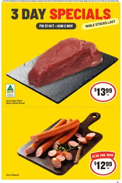 IGA catalogue preview - valid from 31/10/2025